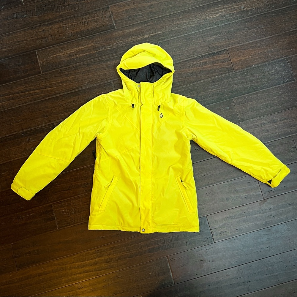 Volcom Snow Jacket, Women’s M / Yellow - Ski or Snowboard Winter Coat